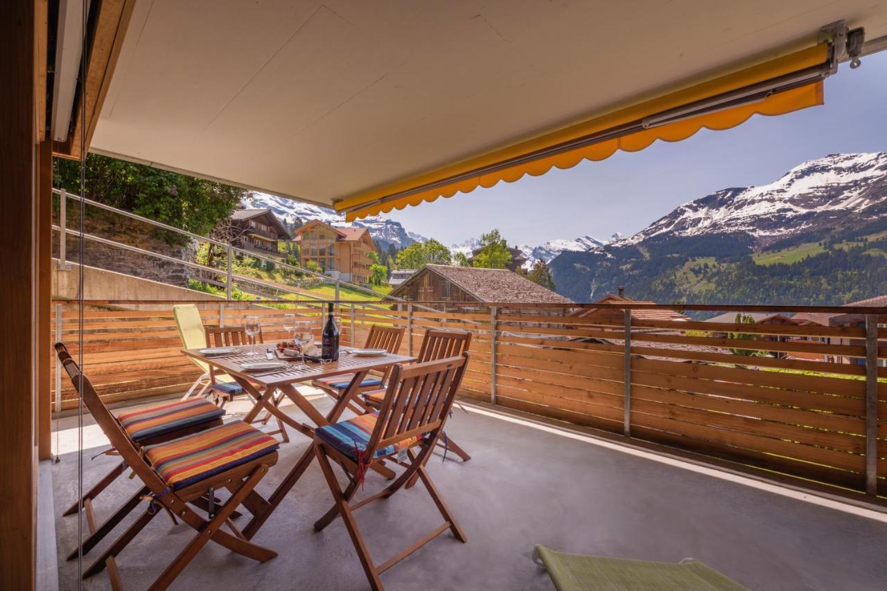 Chalet Am Acher 3 Apartamento Wengen Exterior foto