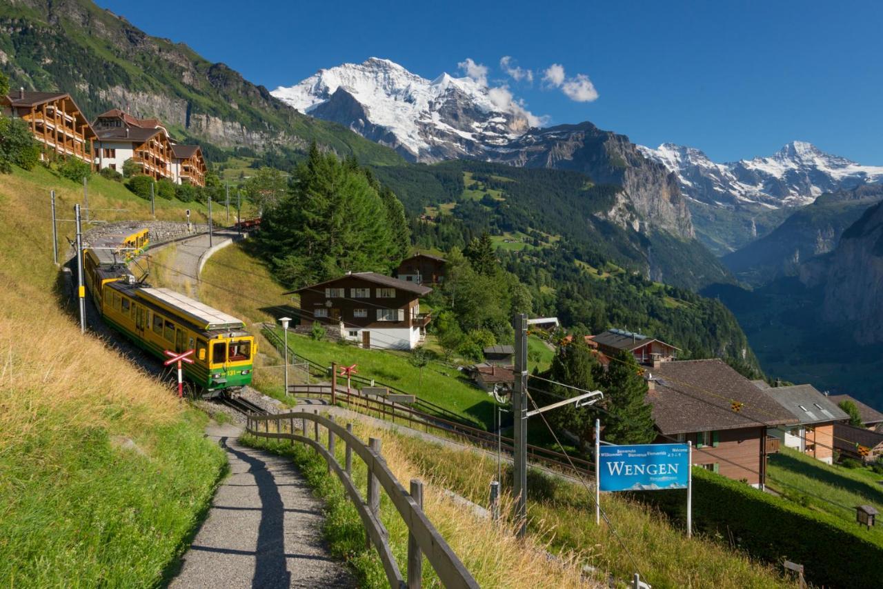 Chalet Am Acher 3 Apartamento Wengen Exterior foto