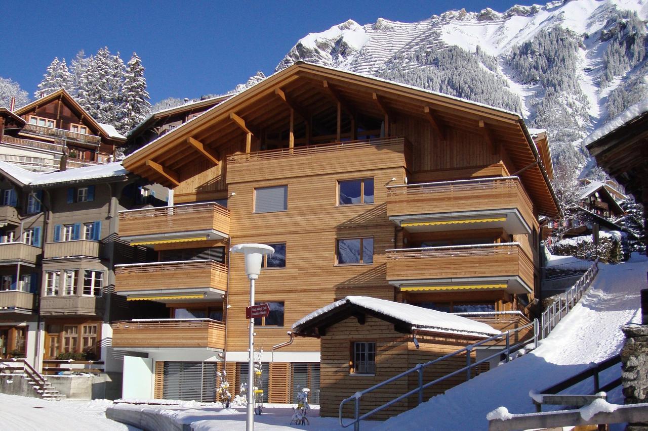 Chalet Am Acher 3 Apartamento Wengen Exterior foto